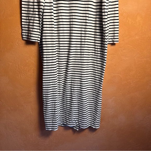 Free People Beach Striped Long Sleeve Maxi Dress Large - Picture 3 of 12